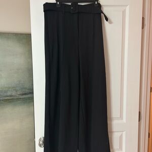 Black TA3 wide leg ponte pants size large